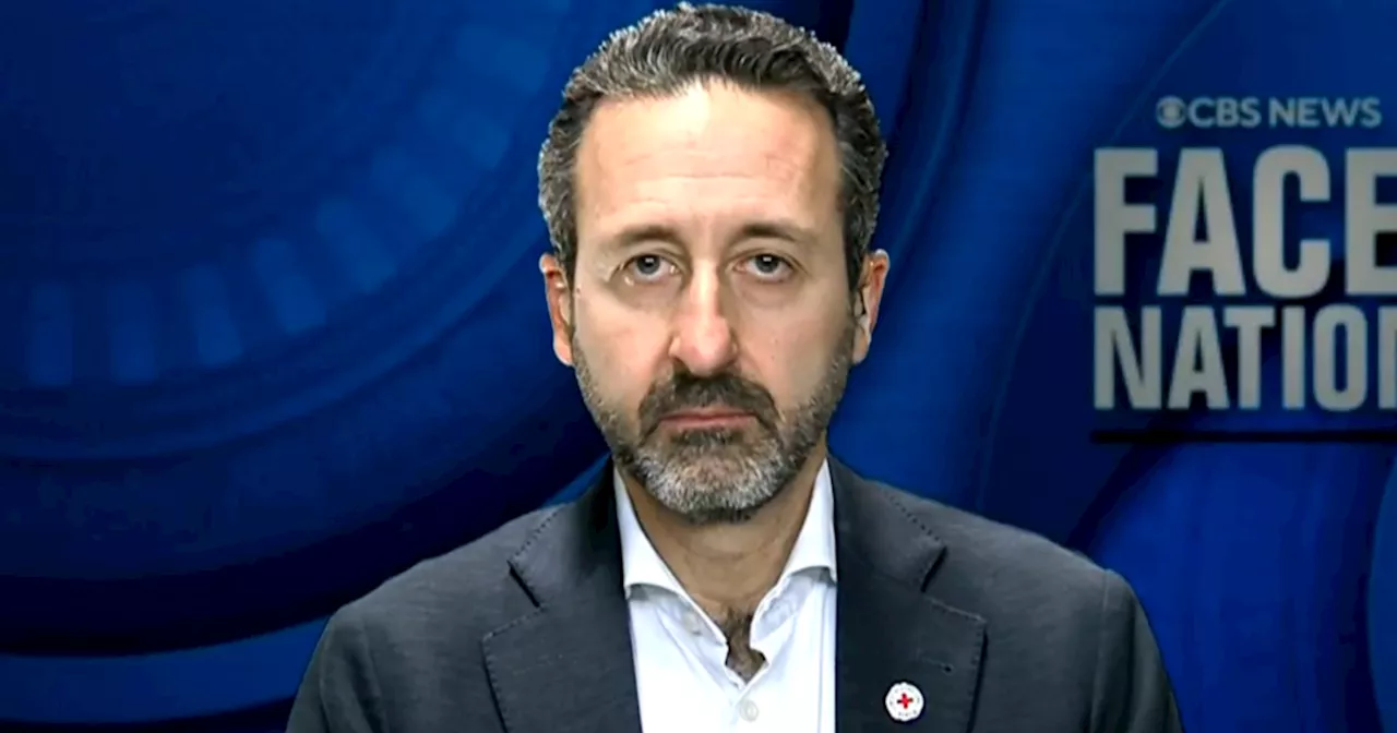 Transcript: Robert Mardini of the Red Cross on 'Face the Nation,' Oct. 29, 2023