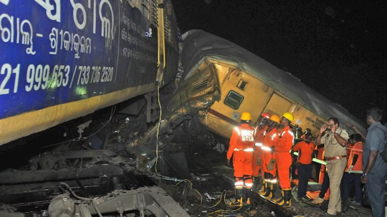 At least 10 reported dead after trains collide in southeast India