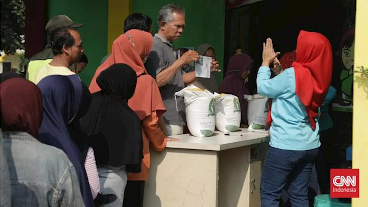 Pemerintah Pangkas 690 Ribu Penerima Bansos Beras 10 Kg