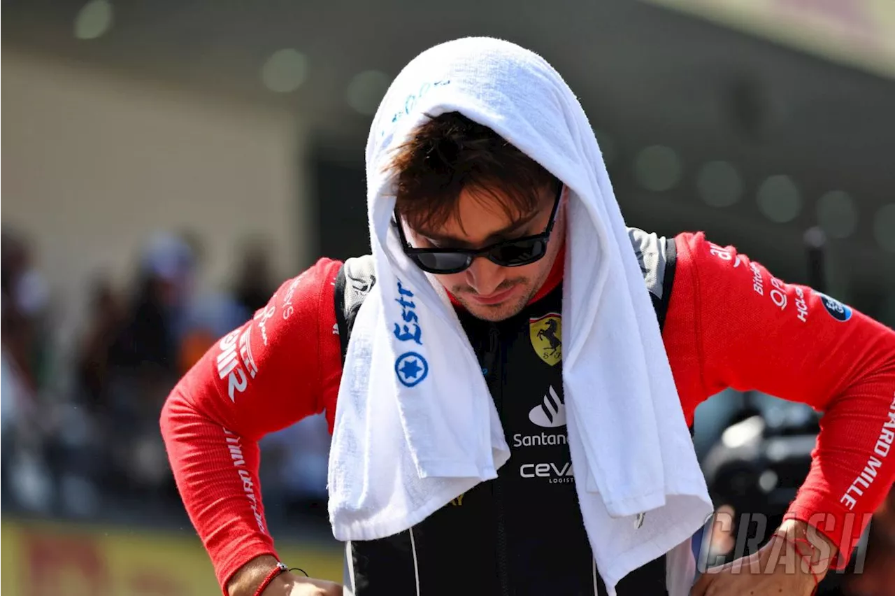 Leclerc booed by Mexico crowd after first-lap Perez collision 