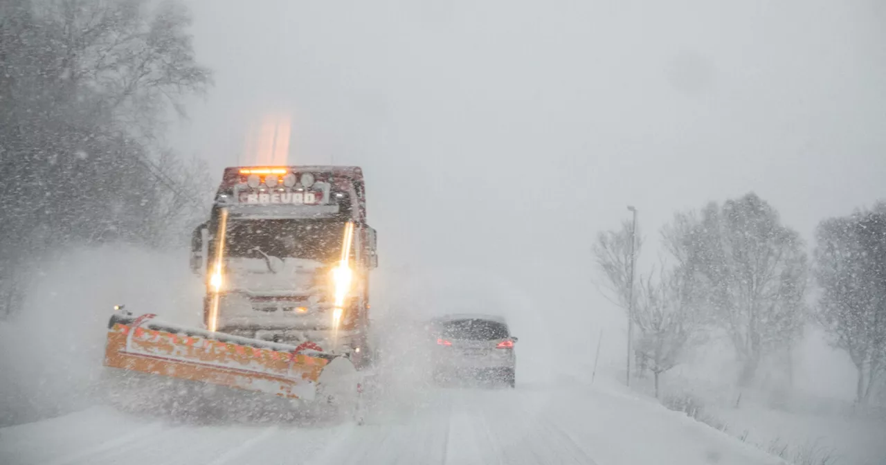 Været: Venter opptil 15 cm snø