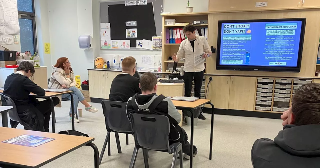 Buchanan High School Students Participate in Vaping Awareness Workshop