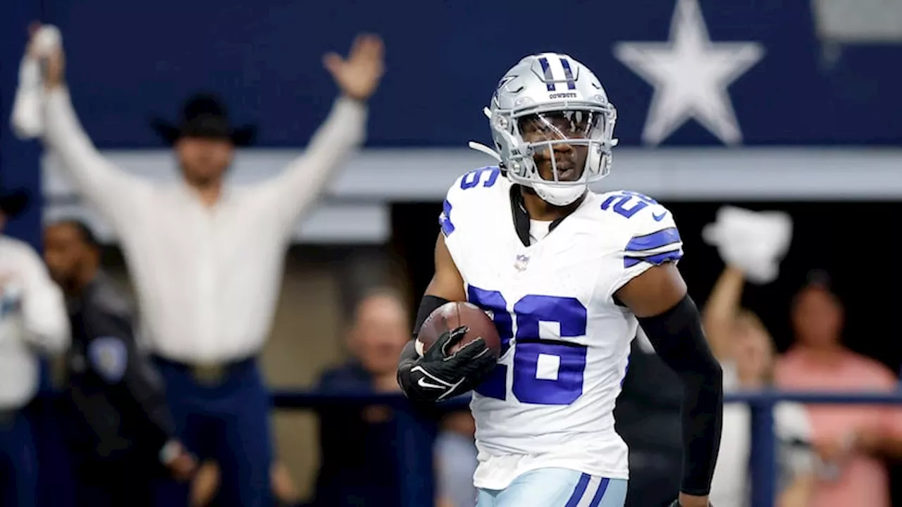 WATCH: Cowboys CB DaRon Bland returns third pick-six of season