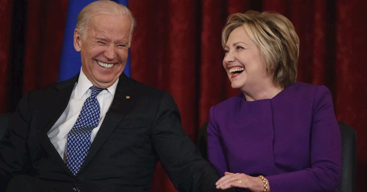 Joe Biden sinks to Hillary Clinton's level of unpopularity