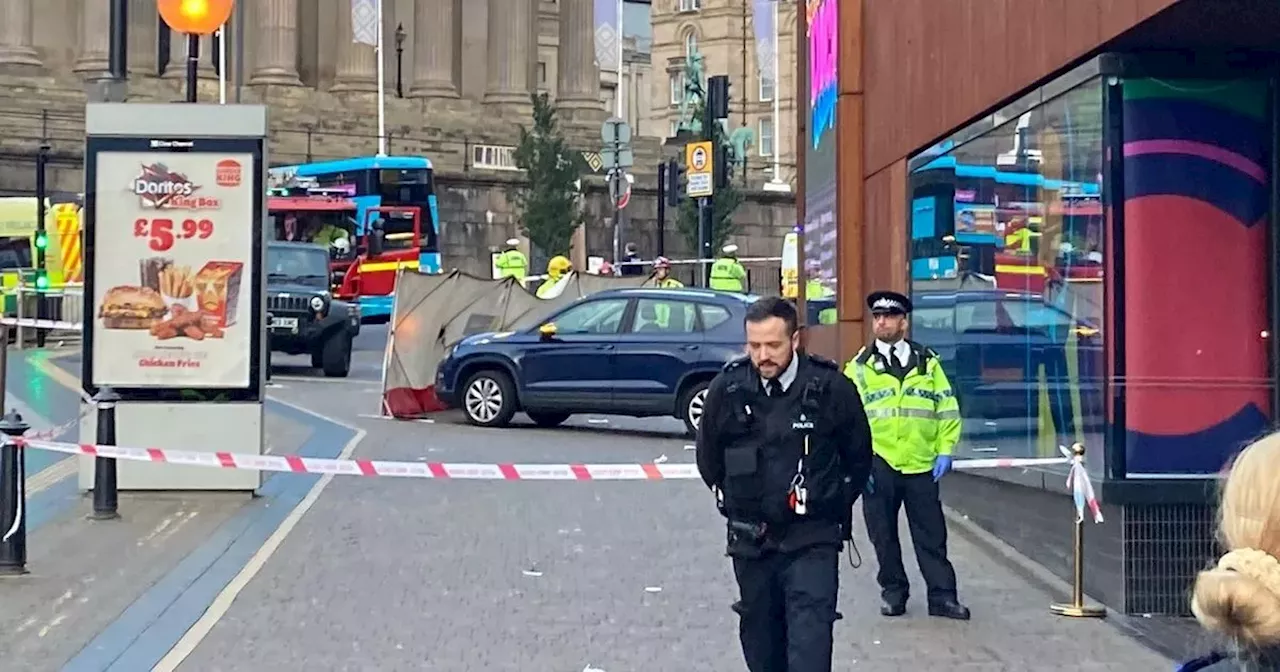 Emergency Incident in Liverpool City Centre