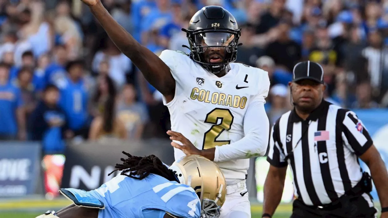 Colorado's Shedeur Sanders takes 'a beating' as Deion laments poor protection vs. UCLA