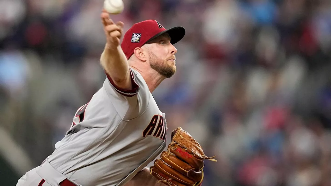 Merrill Kelly silences Rangers bats as D-backs roll in Game 2 of World Series