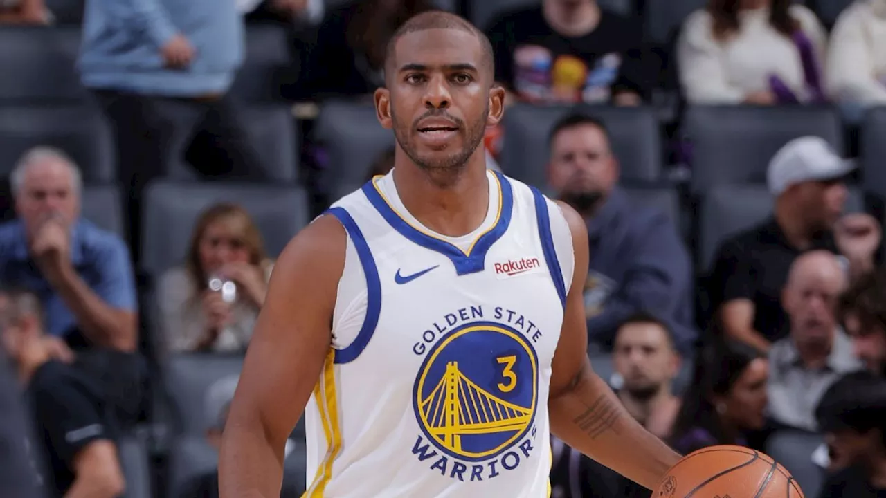 Warriors' Chris Paul doesn't start for 1st time in 19-year career