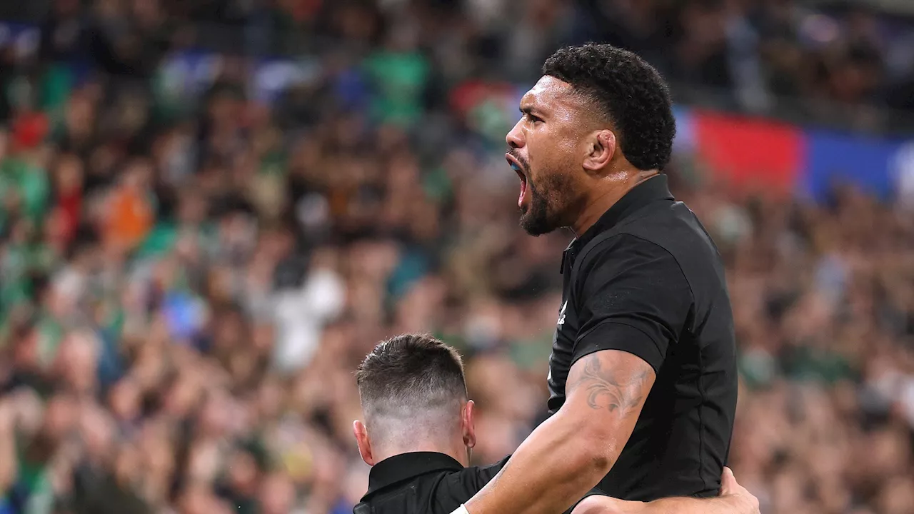 Ardie Savea meilleur joueur du monde 2023, Eben Etzebeth, Bundee Aki et Antoine Dupont étaient les autres nommés