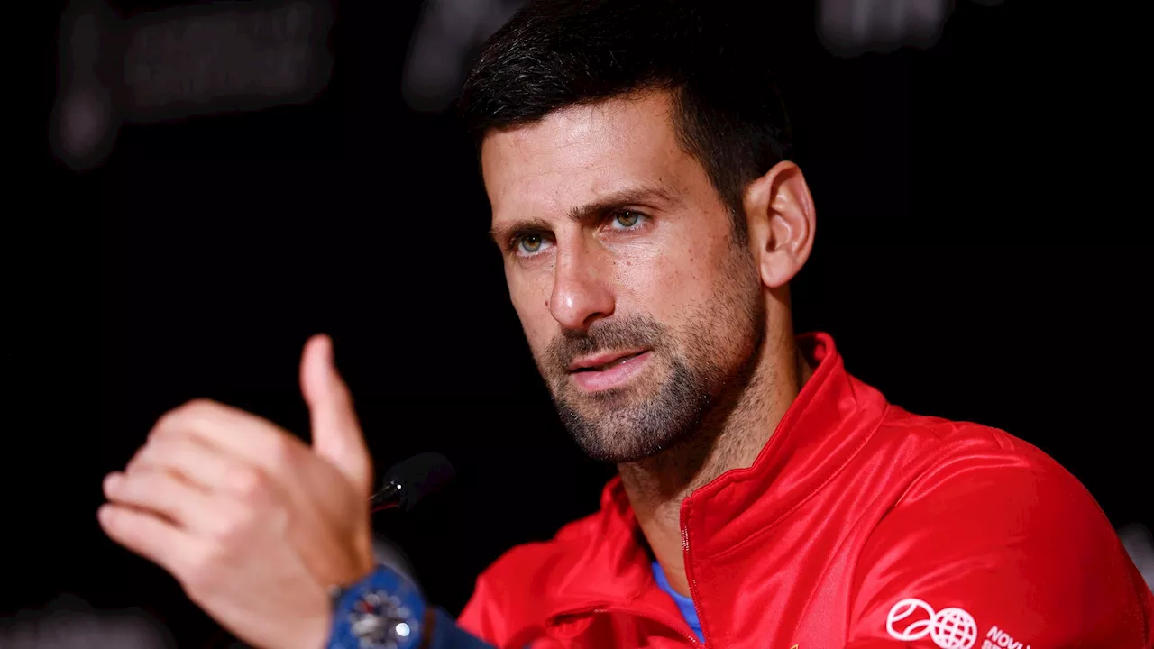 Novak Djokovic : 'Passer à un match du Grand Chelem, j'aurais signé direct en début de saison'