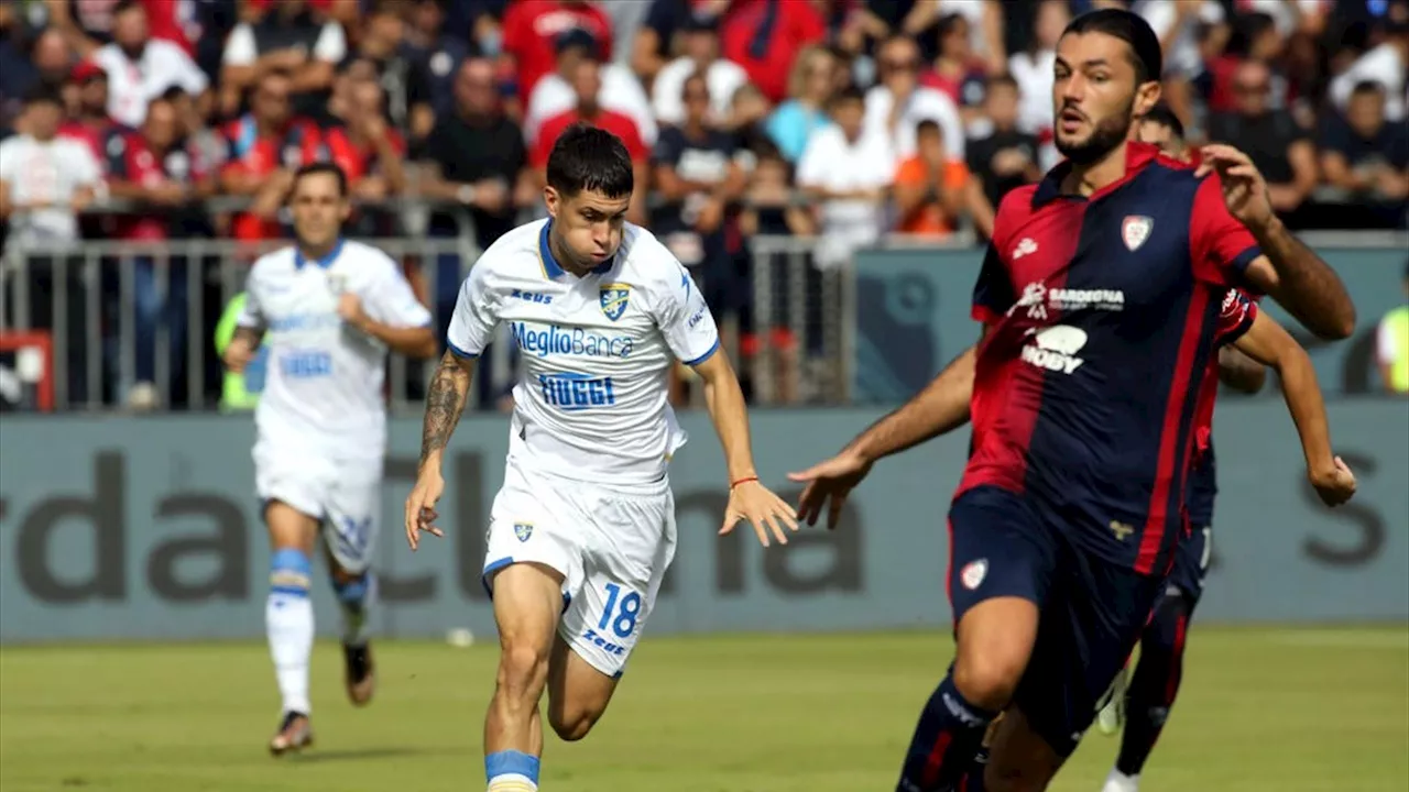 Cagliari-Frosinone 4-3: Pavoletti pavoloso, Soulé super. Oristanio cambia le sorti dell'incontro