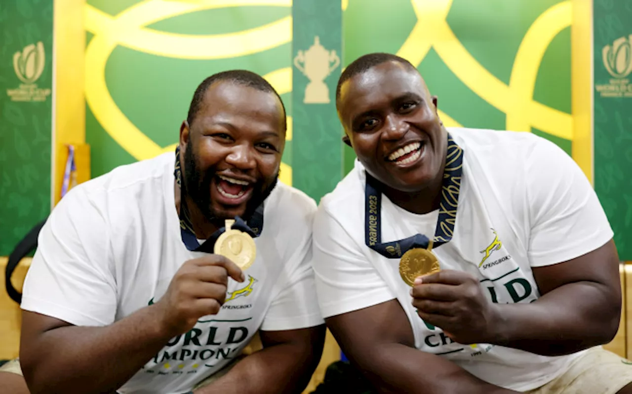 Nche thanks SAns for World Cup support, Kolisi gives Nienaber emotional send-off