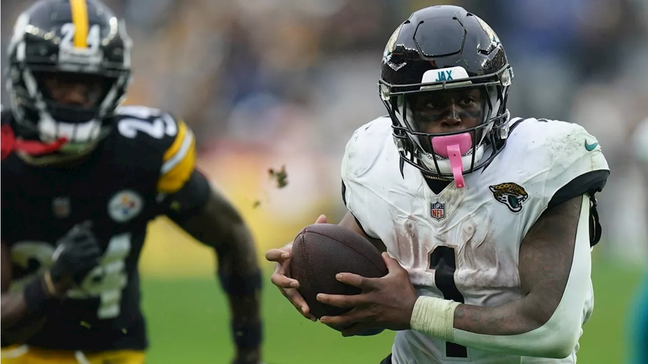 Jaguars earn 'bye week' rest after beating Steelers, 20-10; marking 5-game winning streak