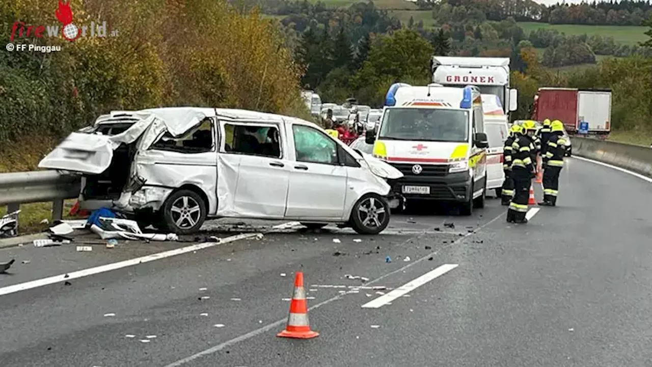 Schwerer Verkehrsunfall auf der A2