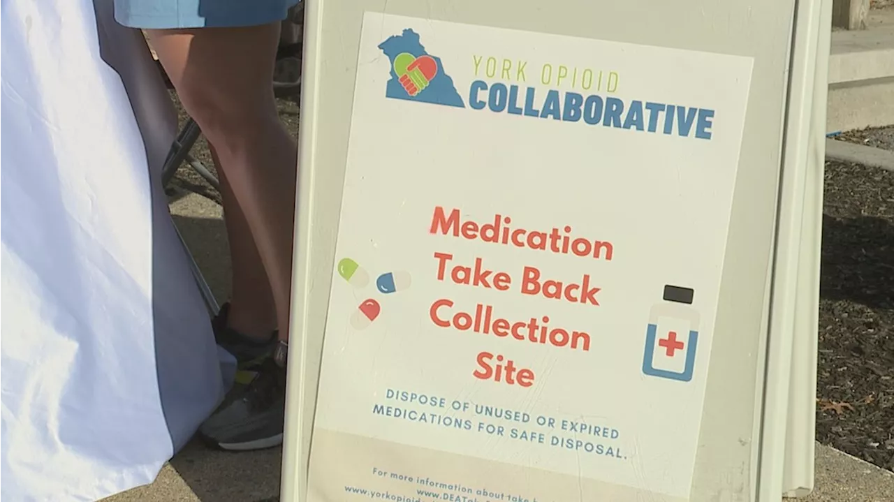 Local nonprofit educates York County during National Drug Take Back Day