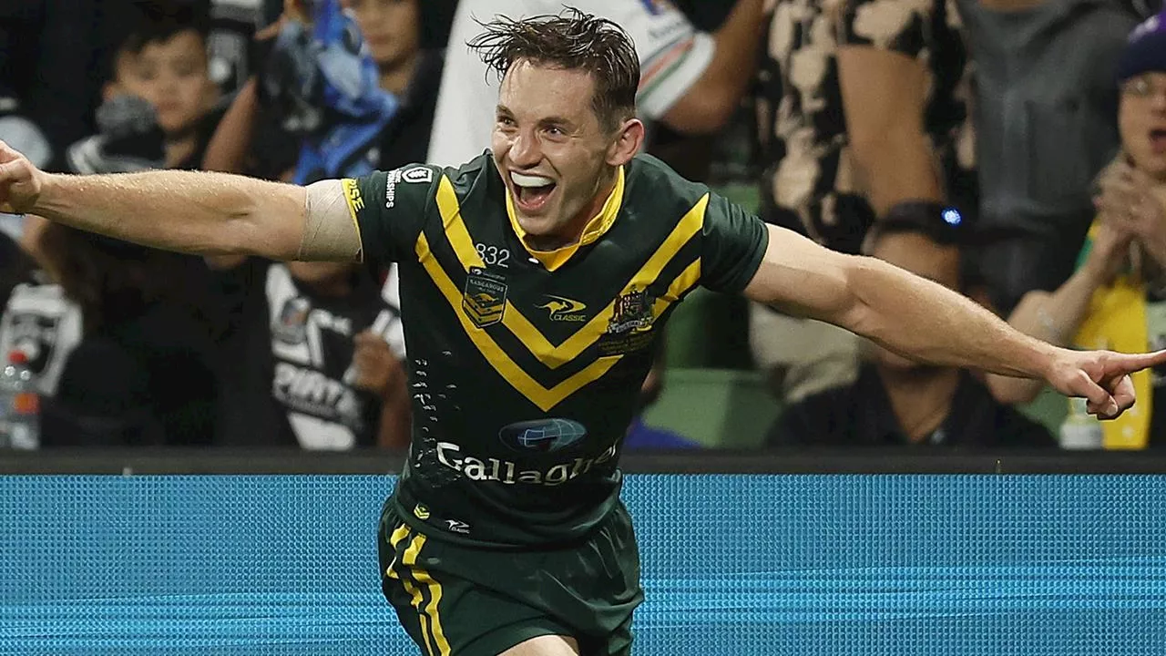 Cameron Murray Equals Ron Coote's Try-Scoring Record for Kangaroos