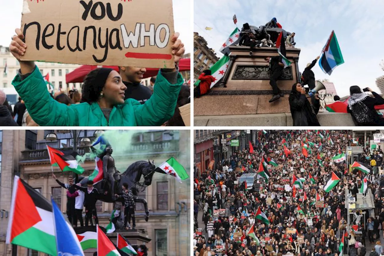 Glasgow Protesters Demand Urgent Ceasefire in Gaza Conflict