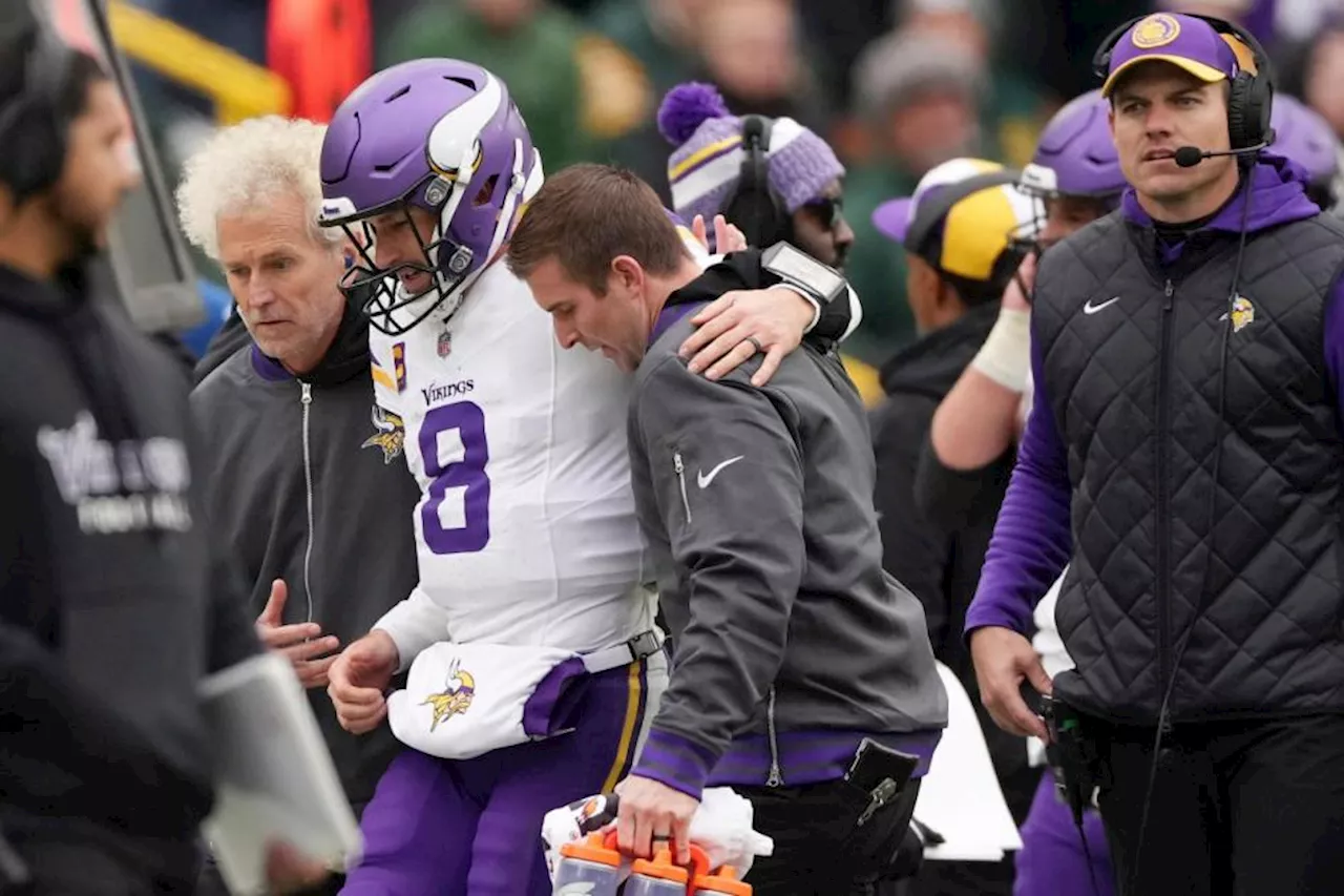 Minnesota Vikings and New York Giants suffer quarterback injuries in Week 8