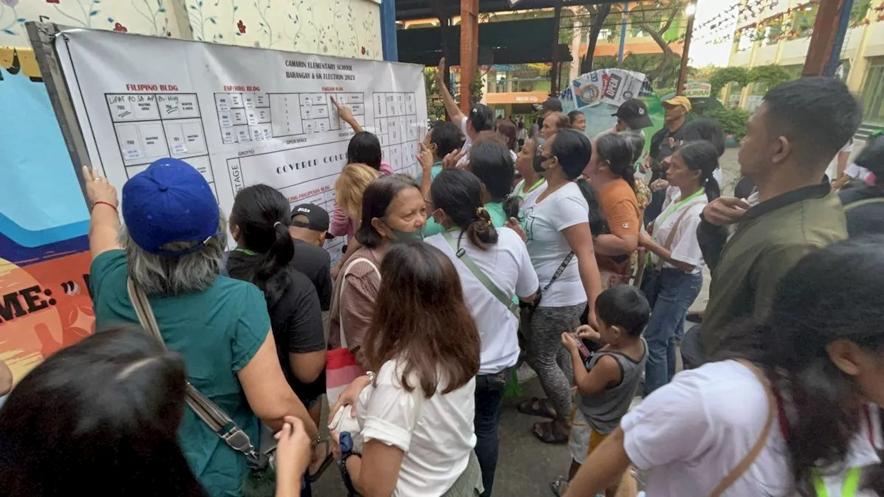 Voting starts for 2023 barangay, SK polls