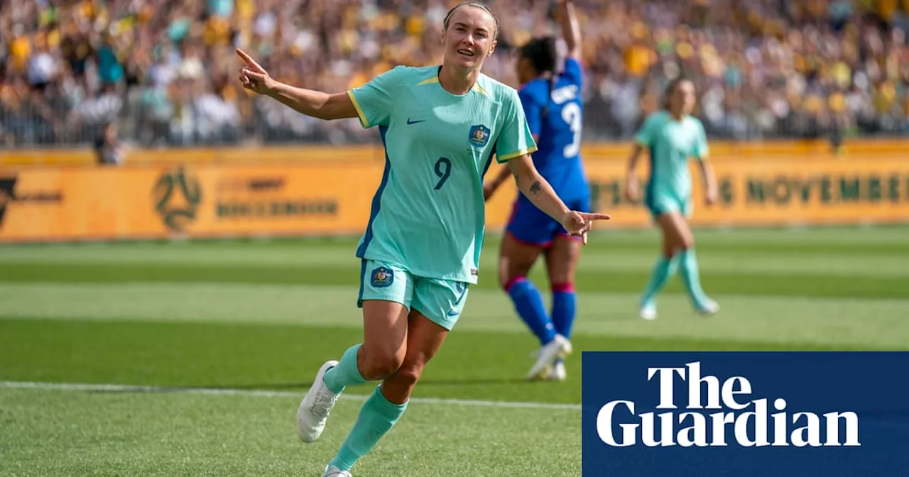 Caitlin Foord proves versatility as Matildas belatedly click in Olympic qualifiers