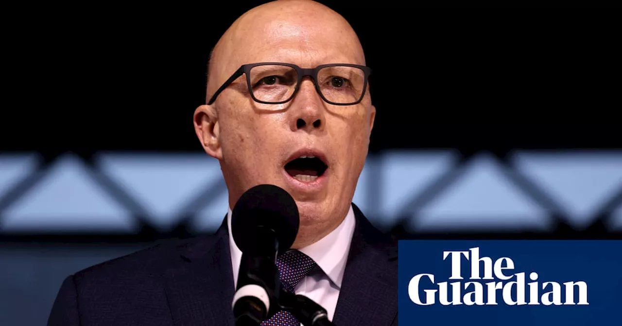 Peter Dutton accused of trying to gain ‘political advantage’ over Israel-Hamas war