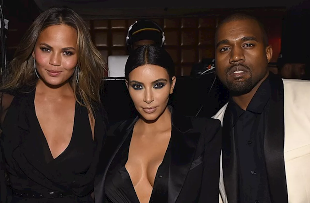 Kim Kardashian and Chrissy Teigen are trolling Kanye on Twitter and it’s GAS