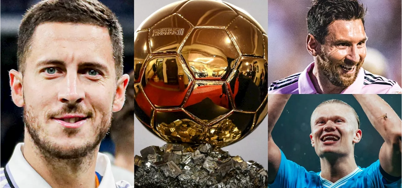 HAZARD ELIGIÓ ENTRE MESSI Y HAALAND SIN RODEOS: ¿Quién debe ganar el Balón de Oro del 2023?