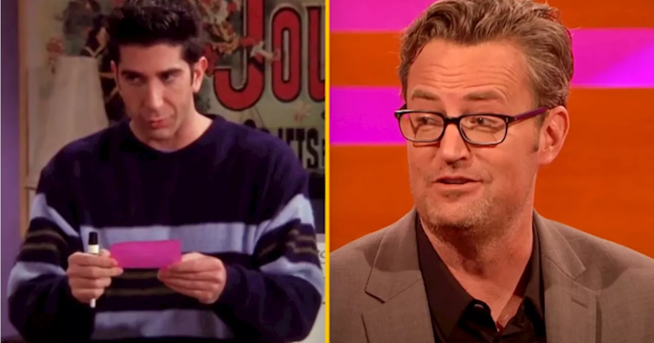 Matthew Perry tackling Friends quiz on Graham Norton Show was great TV