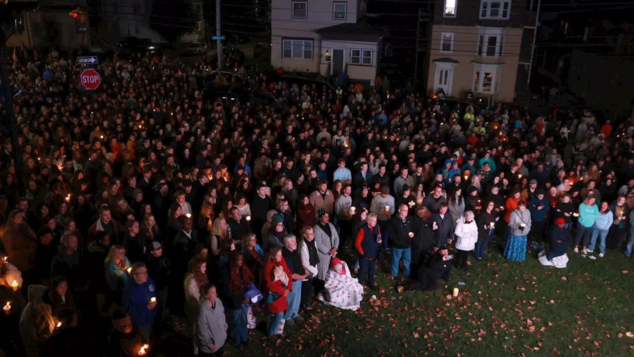 Lewiston shootings: Maine residents begin healing process with vigil