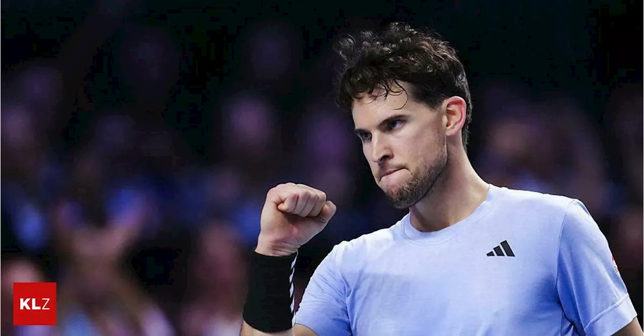 Erfolg in Paris:Dominic Thiem qualifiziert sich für den Hauptbewerb des Masters-1000-Turniers