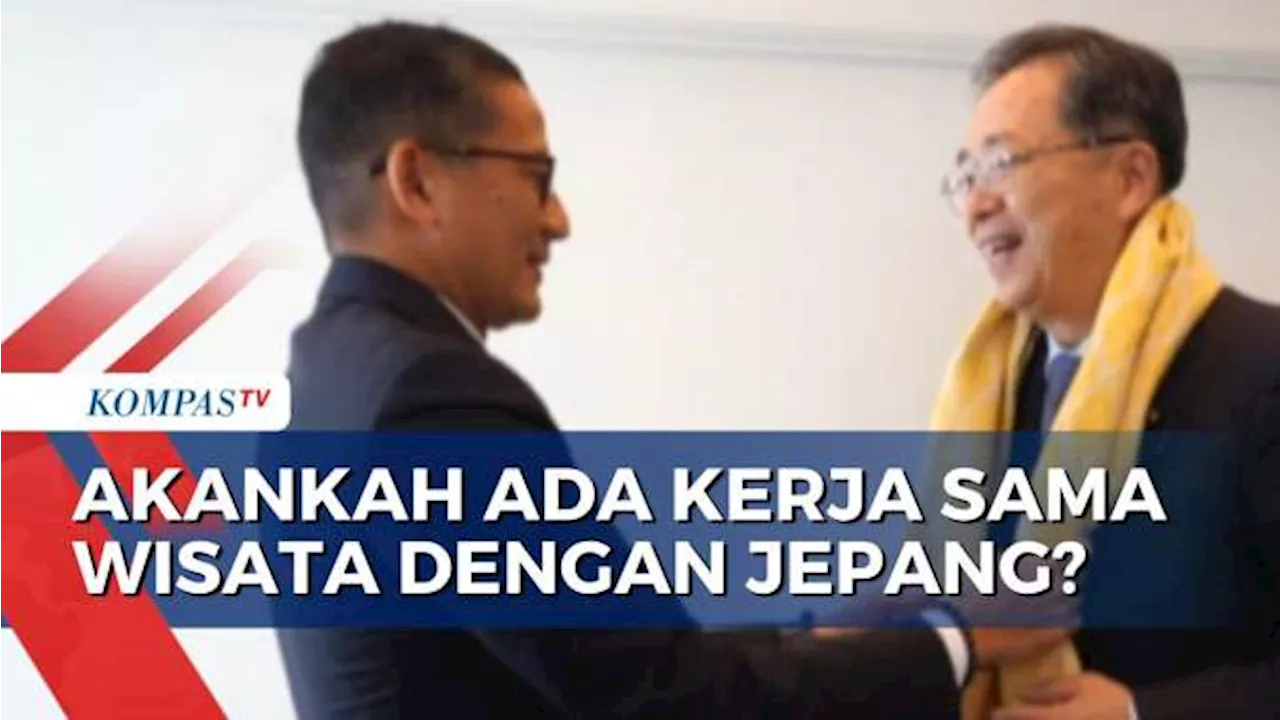 Melihat Potensi Wisata Antara Indonesia-Jepang, Menparekraf Sandiaga Uno Targetkan Kerja Sama!