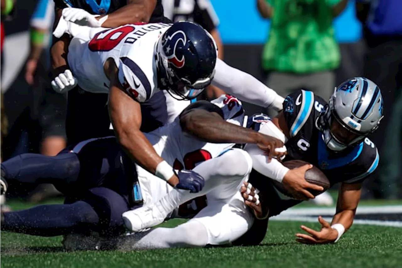 Eddy Pineiro’s 23-yard FG as time expires helps Bryce Young, Panthers get 1st win over Texans 15-13