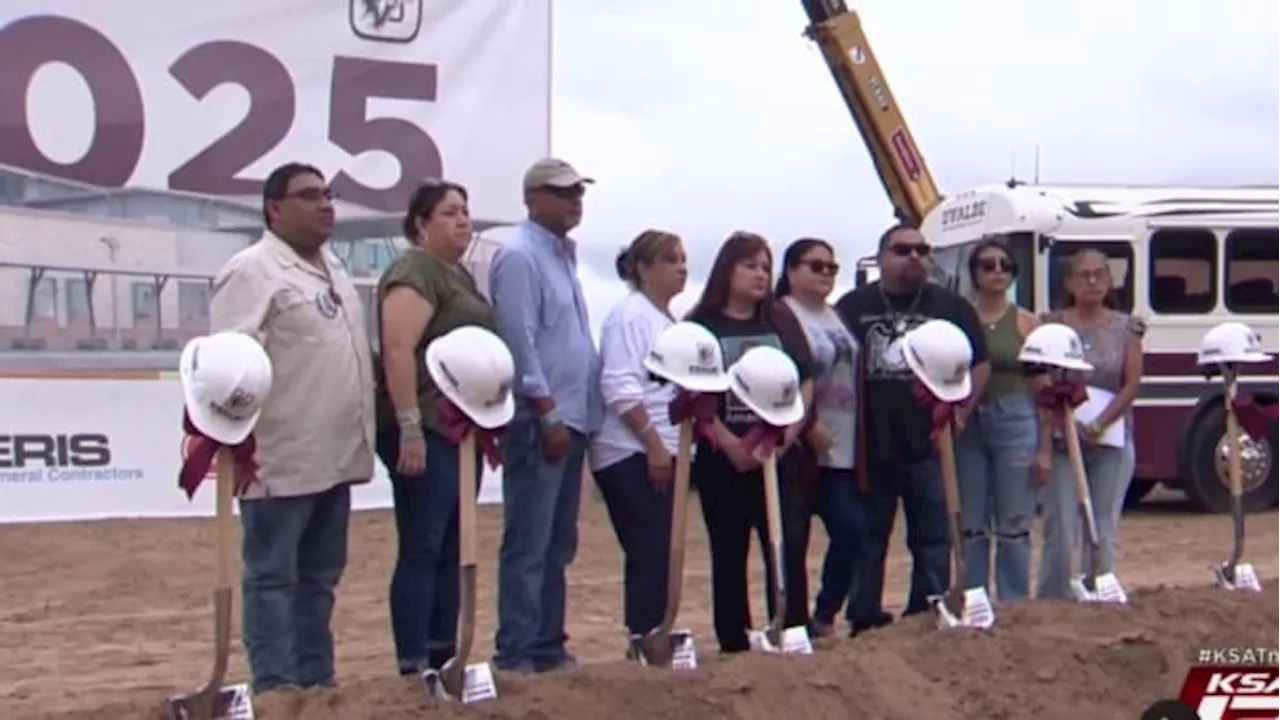 Groundbreaking of new Uvalde elementary school is bittersweet