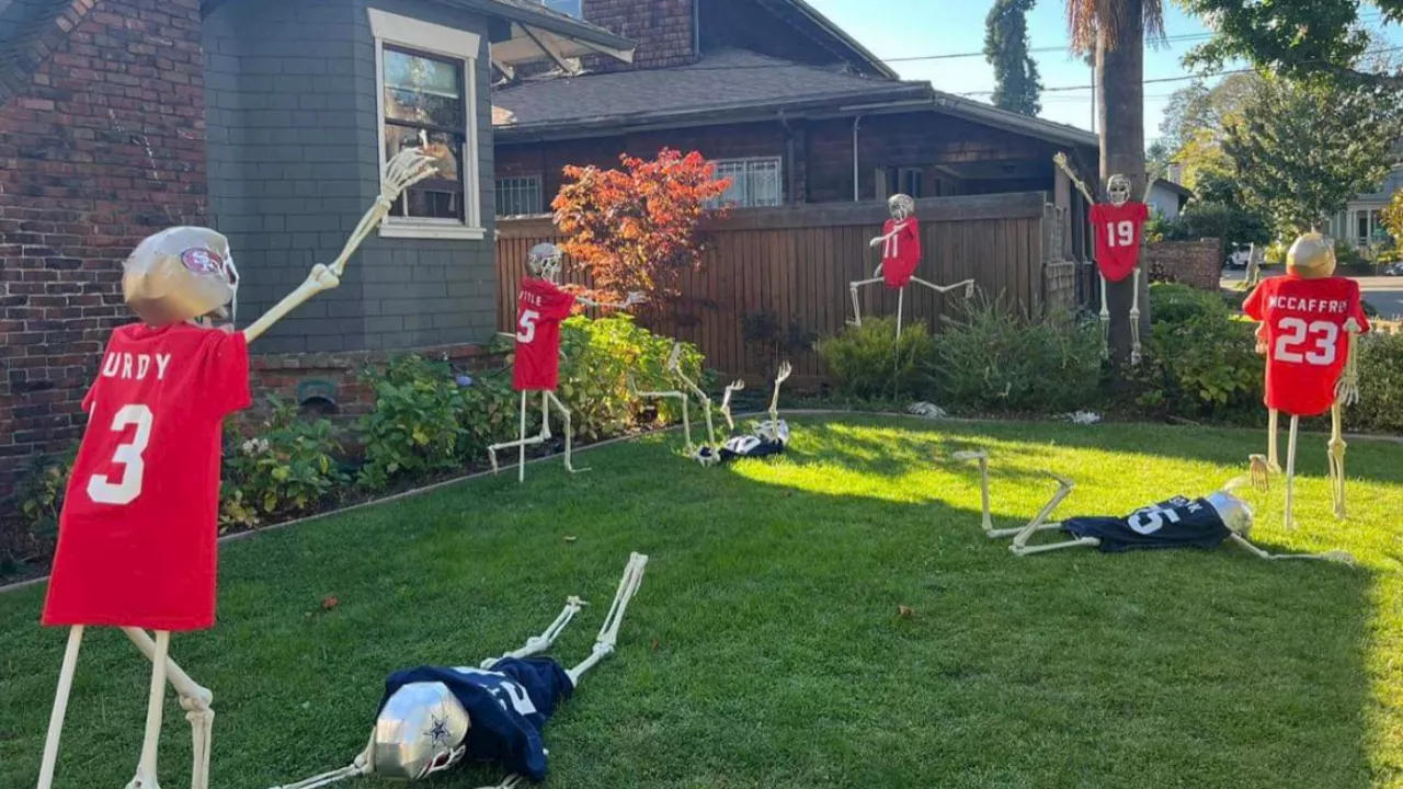 Bay Area goes big this year with Halloween home displays