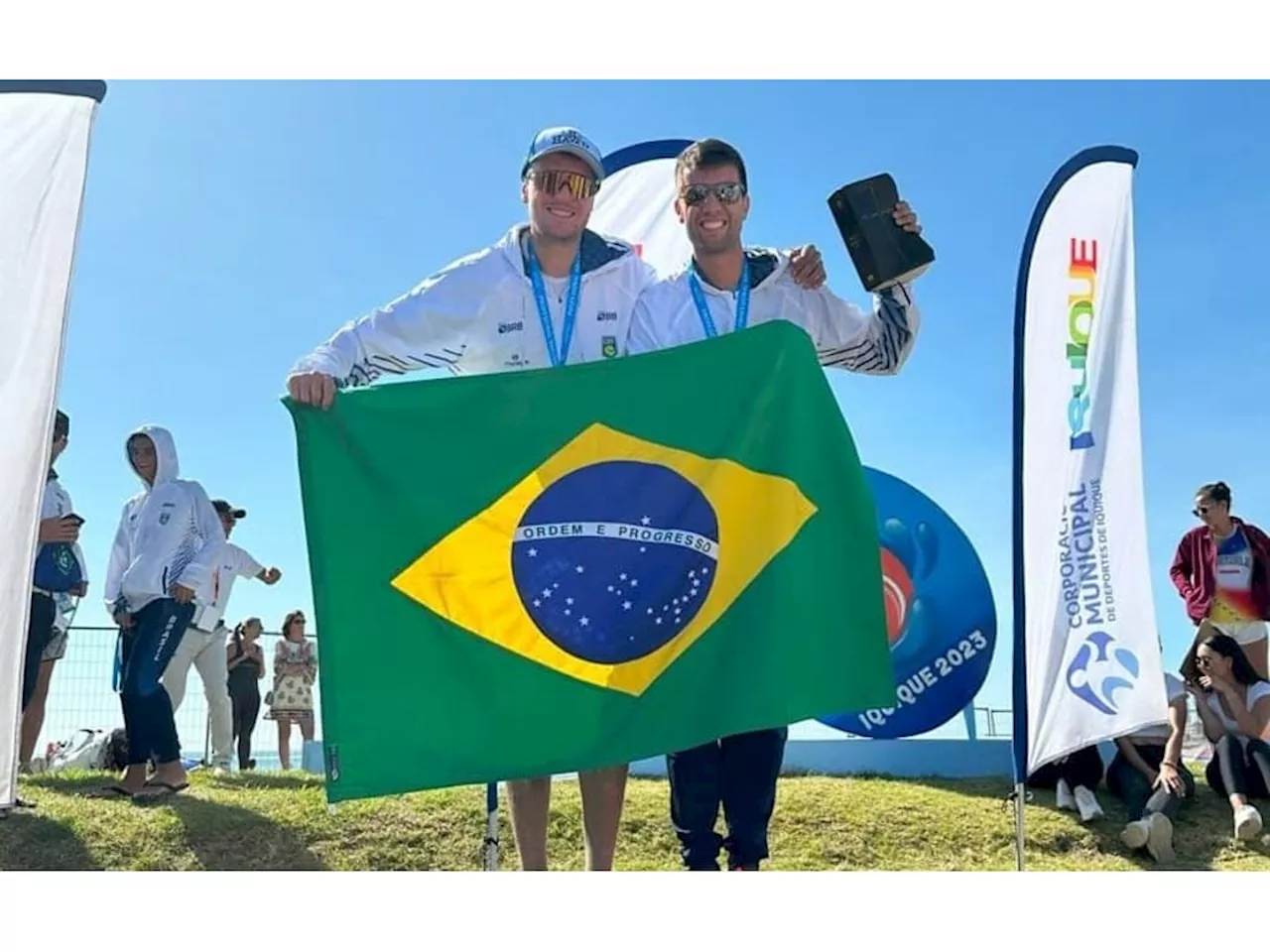 Allan Oliveira é campeão Pan-Americano de Beach Tennis ao lado de André Baran