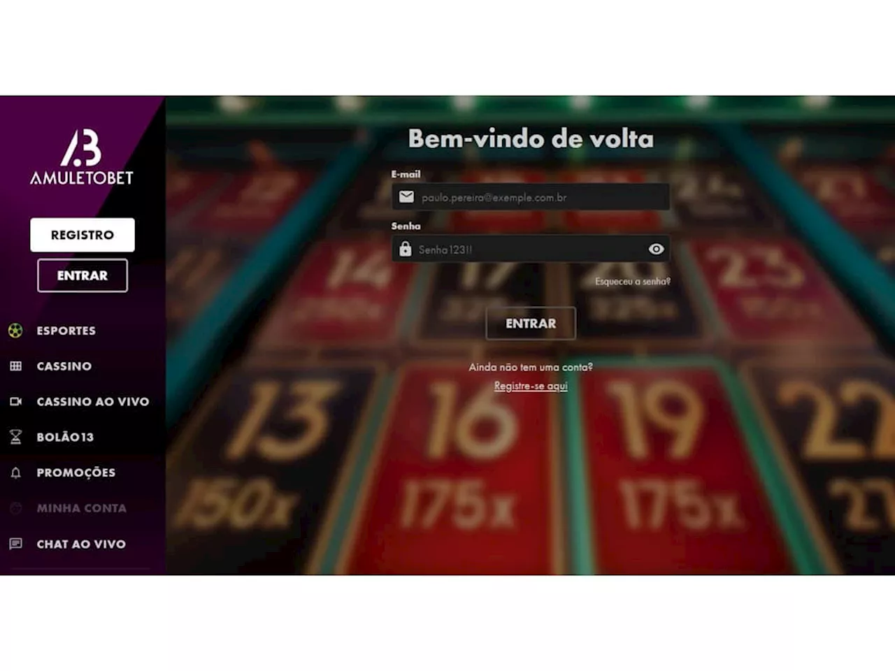 Amuletobet cadastro: Abra sua conta com bônus