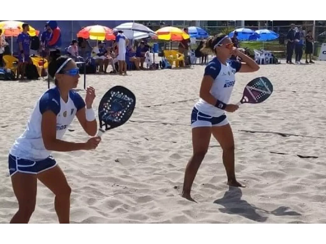 Júlia Nogueira e Vita fazem final brasileira no Pan-Americano de Beach Tennis no Chile