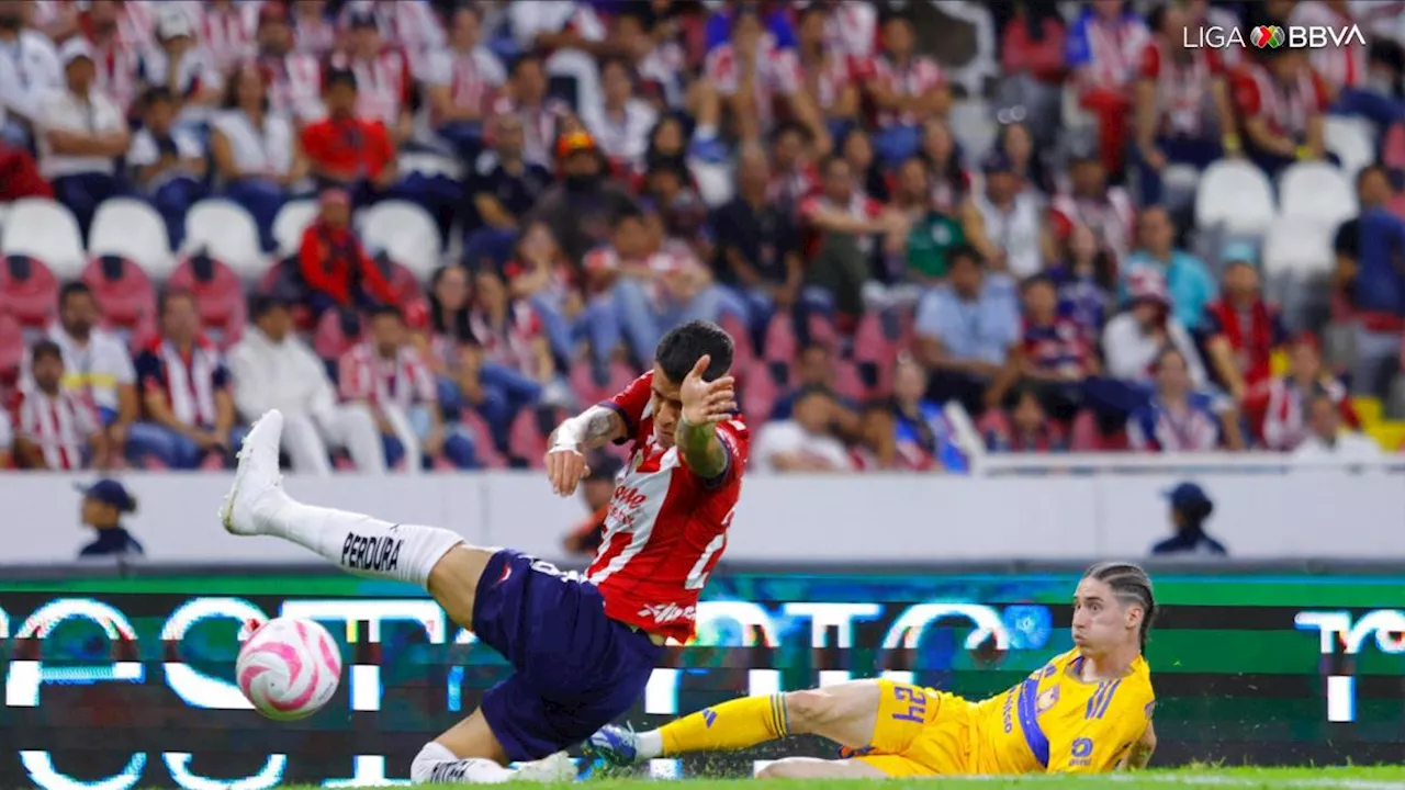 Liga MX: Marcelo Flores se estrena como goleador de Tigres en la victoria sobre Chivas (Video)