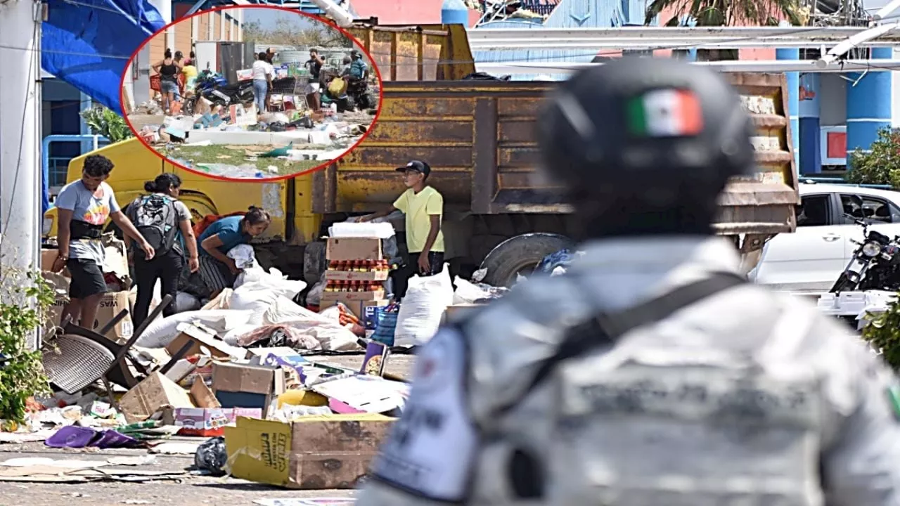 Niega Segob anarquía en Acapulco tras devastación del huracán Otis