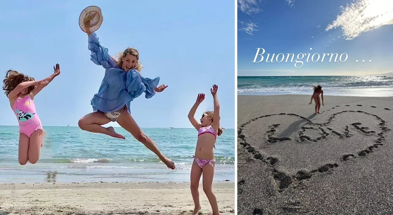 Michelle Hunziker, il risveglio al mare con le figlie ha il profumo di amore. C'entra il nuovo fidanzato?