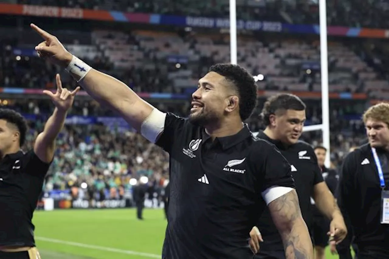 World Rugby Awards : Ardie Savea (Nouvelle-Zélande) élu meilleur joueur de l'année 2023