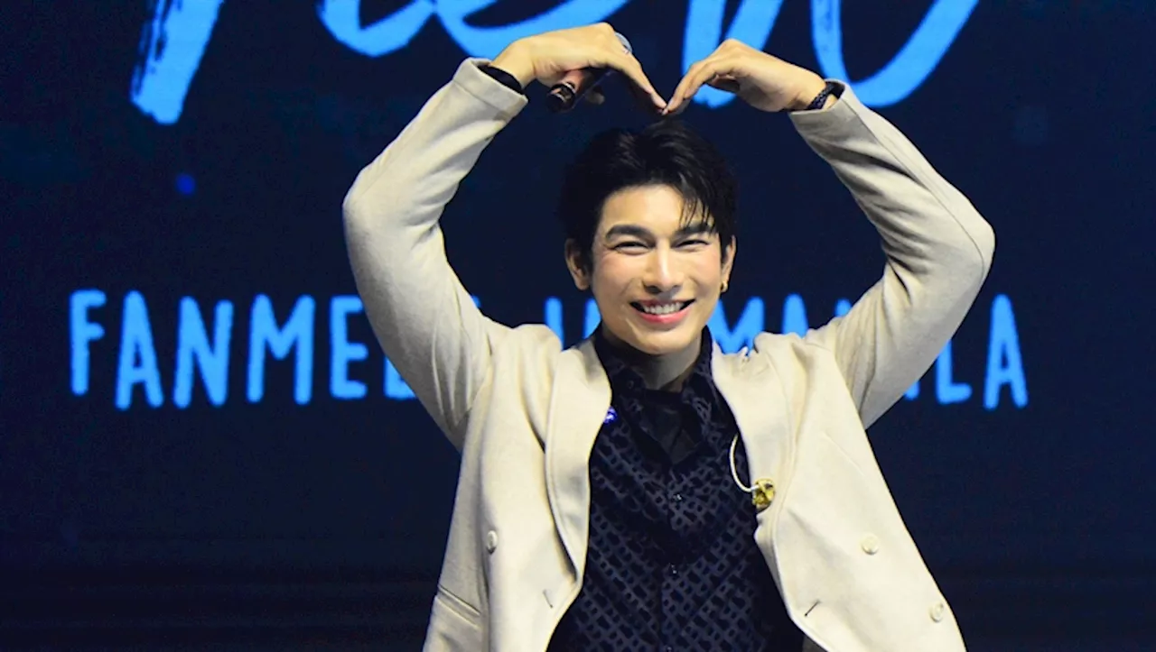 Thai star Mew Suppasit to Pinoy fans: Thank you for giving me your love