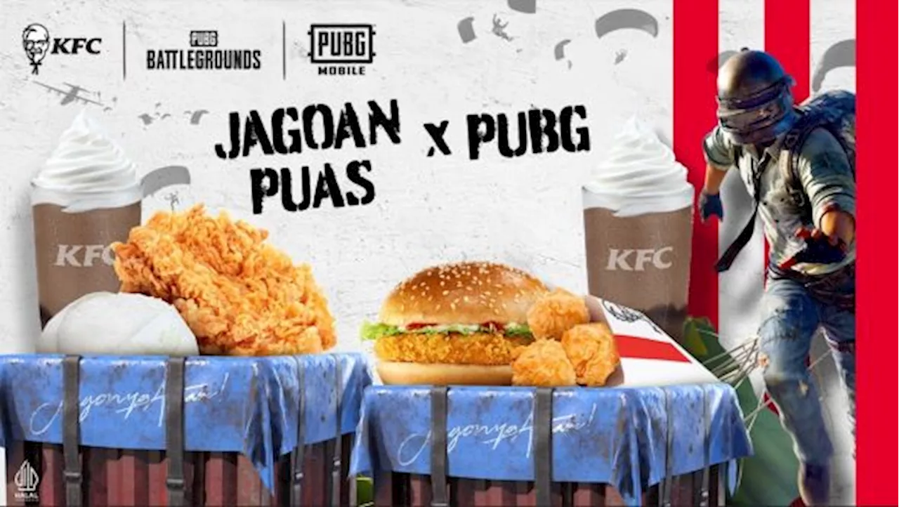 KFC Jalin Kerja Sama dengan PUBG: Battlegrounds dan PUBG Mobile