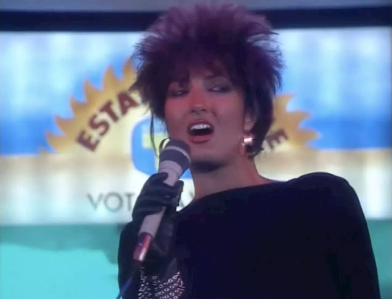 Marcella Bella si esibisce a 'Vota la voce' 1983 con 'Nell'aria'