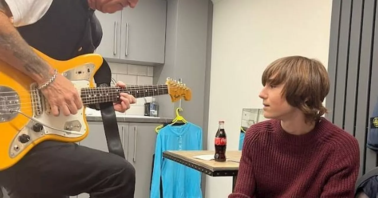 Johnny Marr is at it again in Salford as he seeks to help another youngster