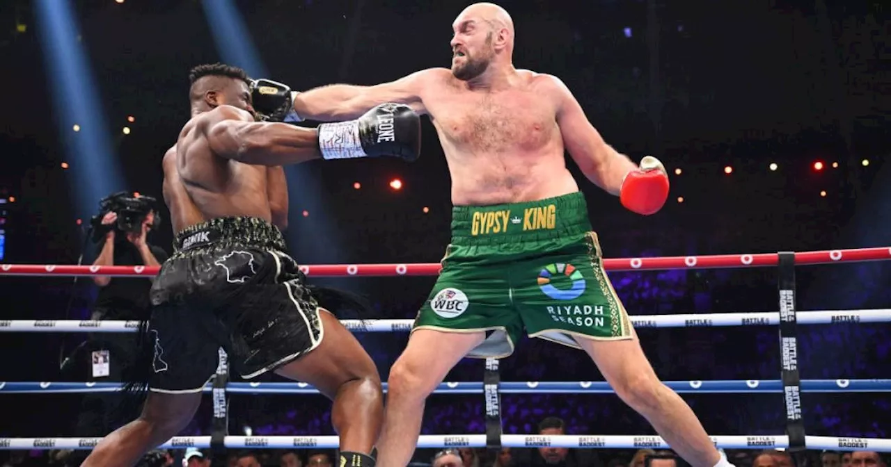 Tyson Fury Controversially Beats Francis Ngannou in Battle of the Baddest