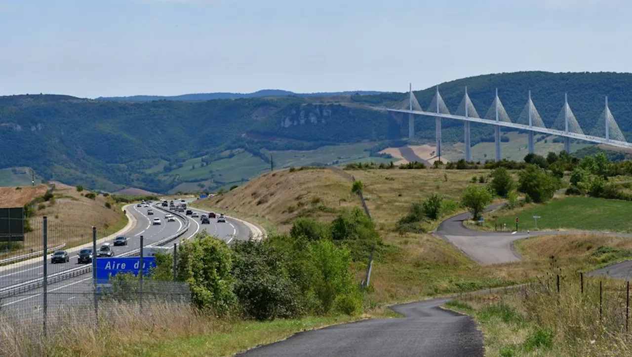 Accident mortel sur l'A75 près du Viaduc de Millau