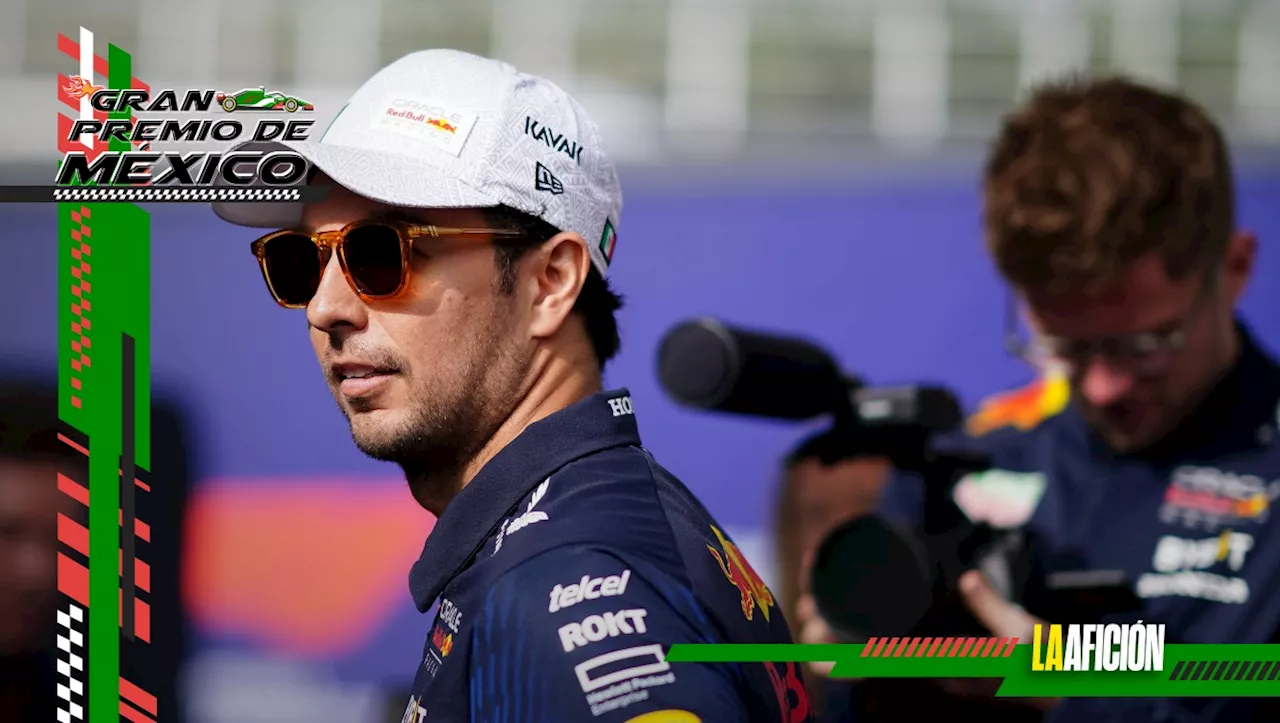 'Checo' Pérez subastará casco del GP de México en apoyo de las víctimas del Huracán Otis