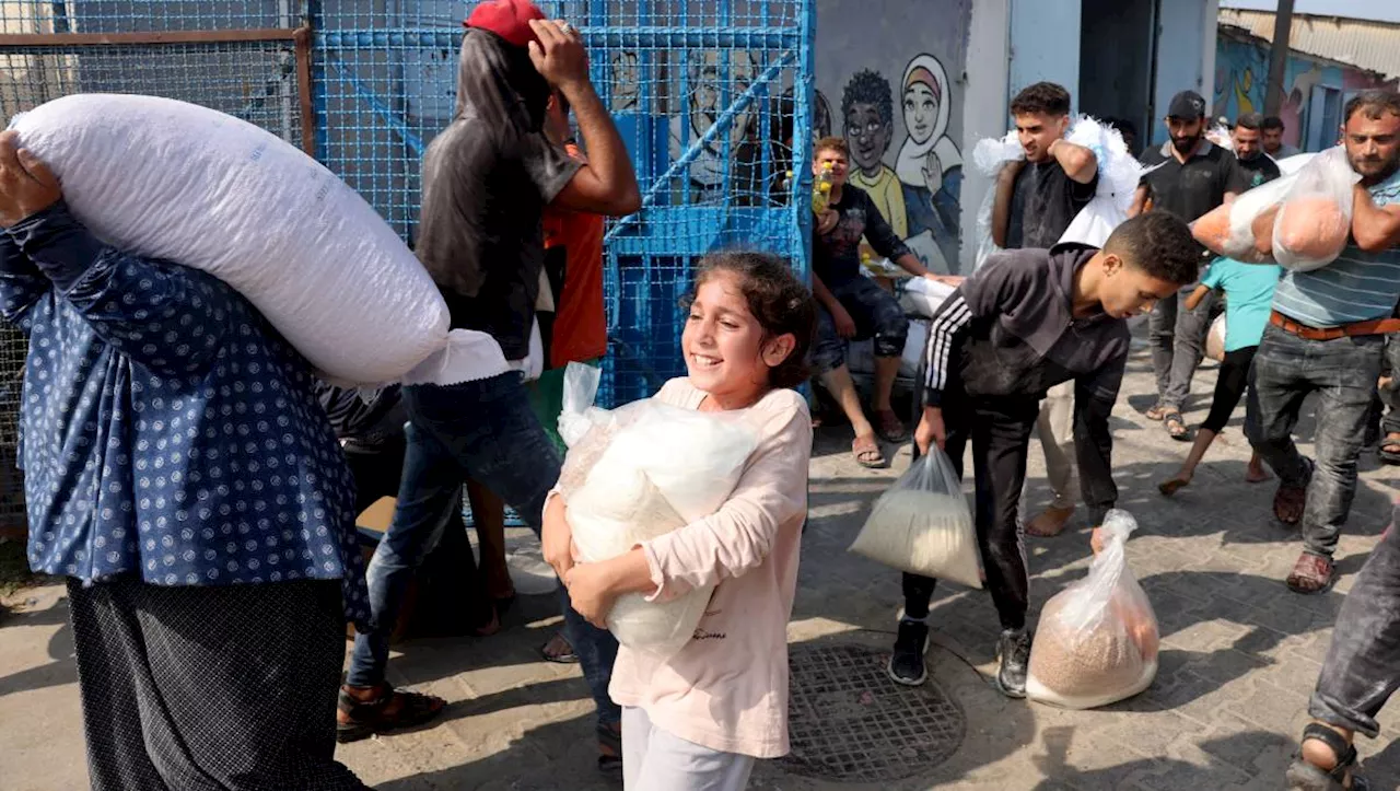 Saquean almacén de ayuda humanitaria en Gaza; ONU advierte ruptura del orden civil