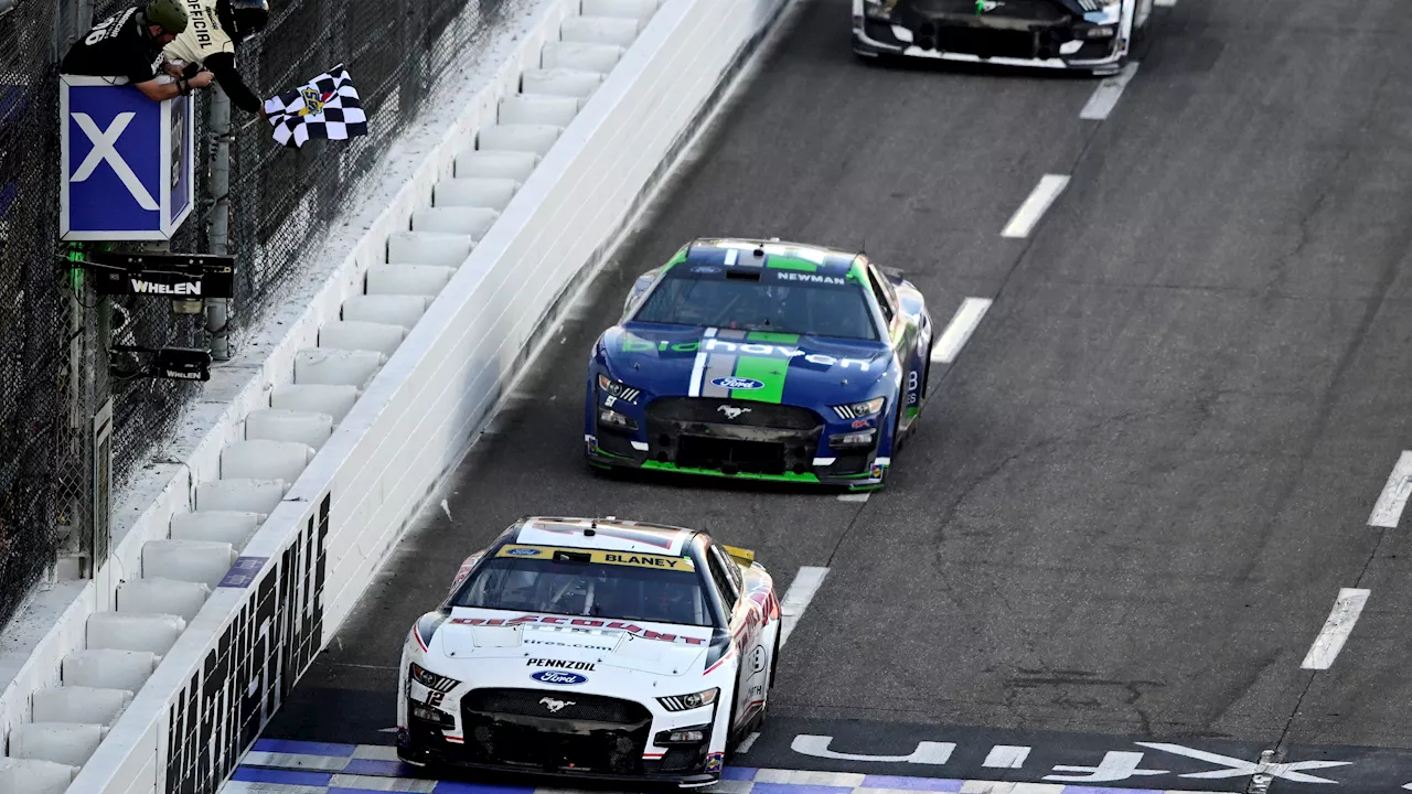 Ryan Blaney wins Martinsville, will race for 1st NASCAR Cup Series championship next week